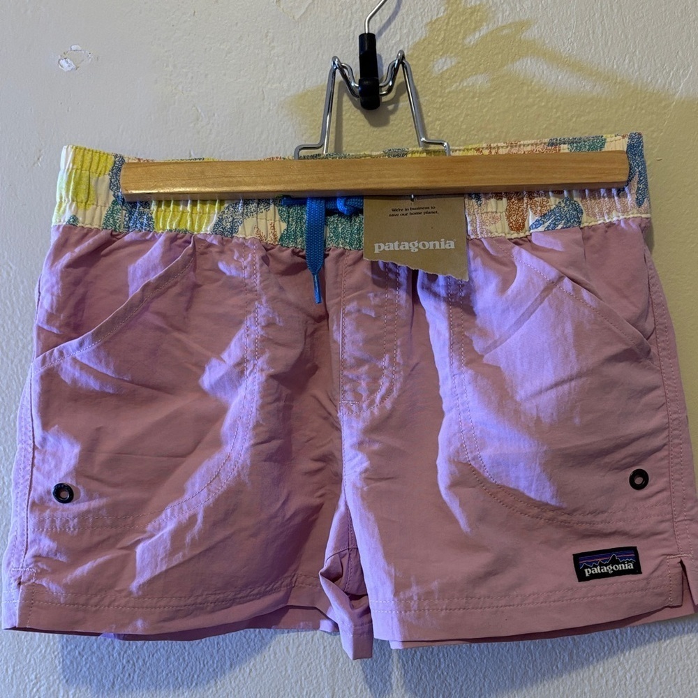 Patagonia Kids Lavender Cargo Shorts